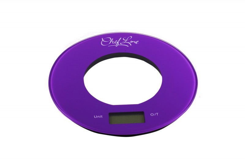 BALANCA DIGITAL 5 KG ROXO 20 CM D.