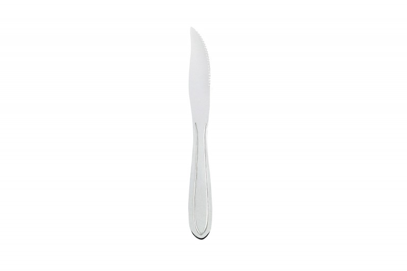 FACA DE CHURRASCO INOX ACABAMENTO BRILHO