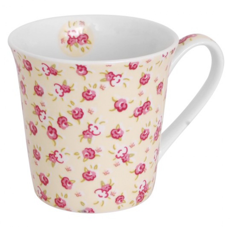 CANECA BONE CHINA CONCI - MINI FLORES 270 ML
