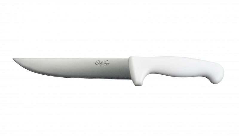 FACA PARA CARNE 8" - CABO PP BRANCO