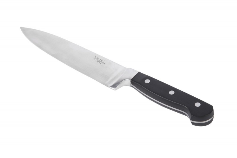FACA DO CHEF 8" - CABO ABS PRETO