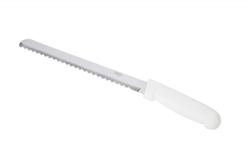 FACA PARA PAO 10" - CABO PP BRANCO