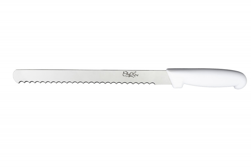 FACA PARA PAO 10" - CABO PP BRANCO