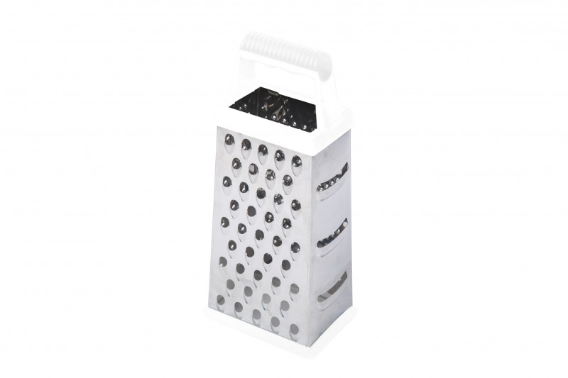 RALADOR INOX 4 FACES 7" BRANCO