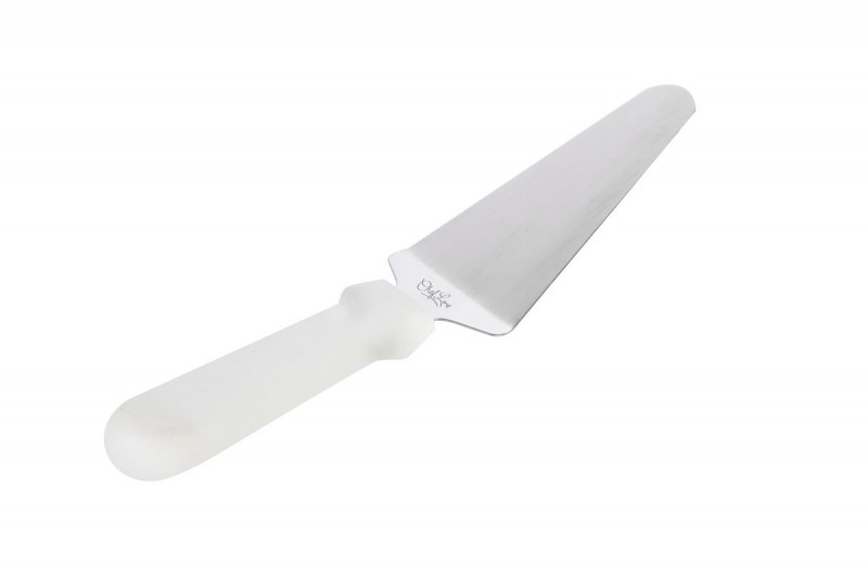 ESPATULA P/ BOLO INOX - CABO PP - BRANCO 26,5 CM