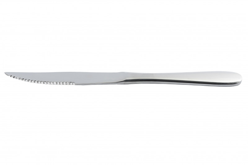 FACA DE CHURRASCO INOX ACABAMENTO BRILHO