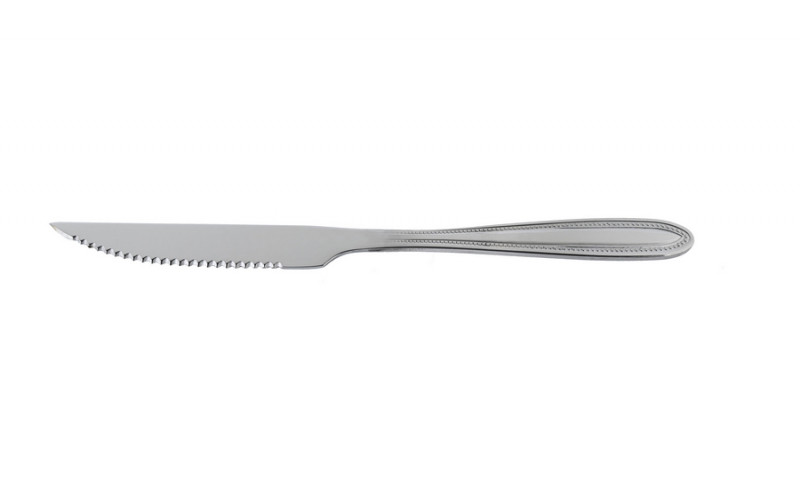 FACA DE CHURRASCO INOX ACABAMENTO BRILHO