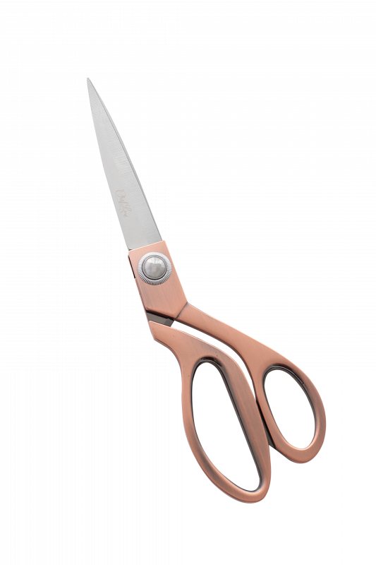 TESOURA PROFISSONAL UNIVERSAL INOX 10" COBRE