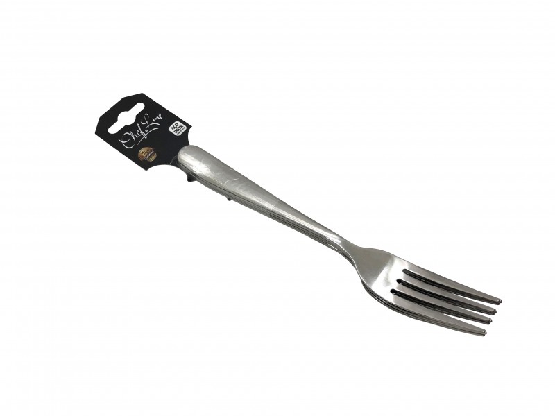 GARFO DE MESA INOX ACABAMENTO BRILHO 3 PECAS