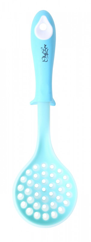 ESPUMADEIRA DE SILICONE AZUL 36 CM