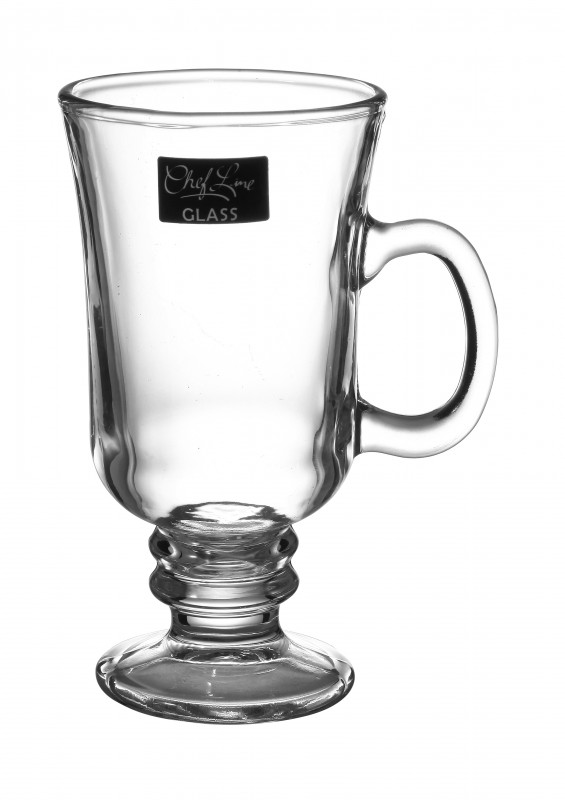 CANECA DE VIDRO P/ IRISH COFFEE/CAPPUCCINO 230 ML