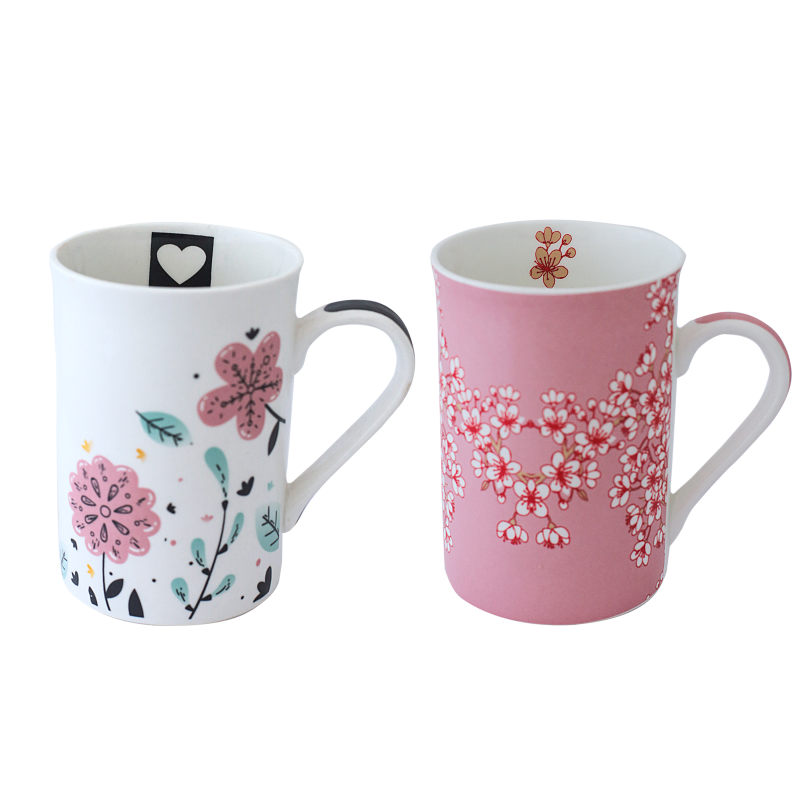 CANECA BONE ERANE - FLORAL VINTAGE (2 MIX) 320 ML