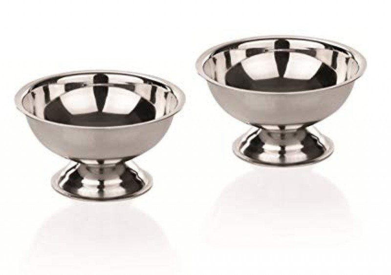 TACA PARA SOBREMESA INOX 150 ML (10X5CM)