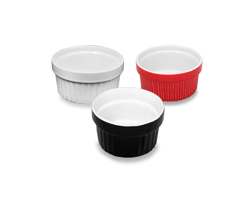 RAMEQUIM DE CERAMICA 180 ML - 3 MIX CORES