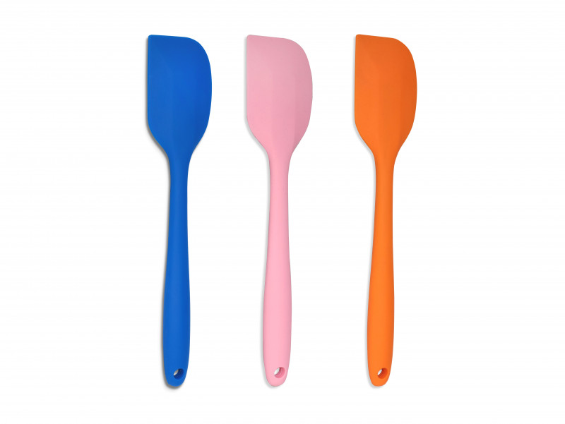 ESPATULA DE SILICONE 28 CM 230 C - 3 MIX CORES