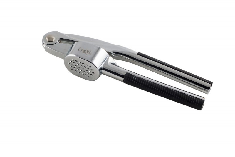ESPREMEDOR DE ALHO INOX PRETO PLUS 16 CM