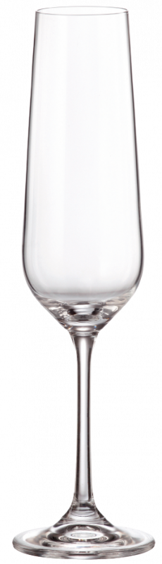 TACA DE CRISTAL P/ ESPUMANTE TORI TITANIUM 210 ML