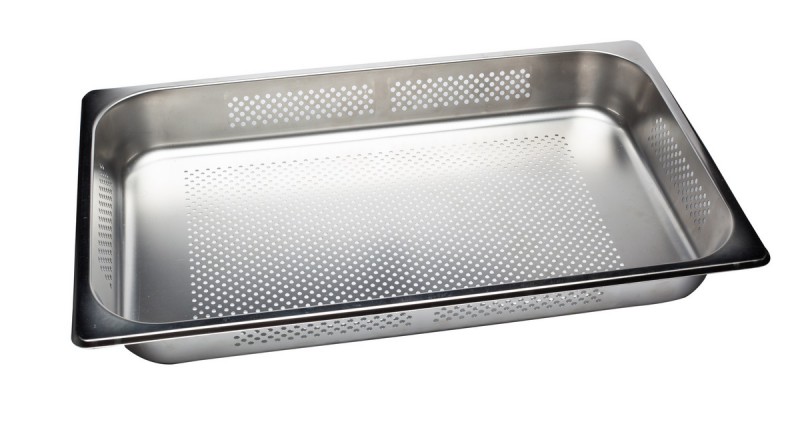CUBA PERFURADA INOX 1/1 GN 65 PARA BUFFET